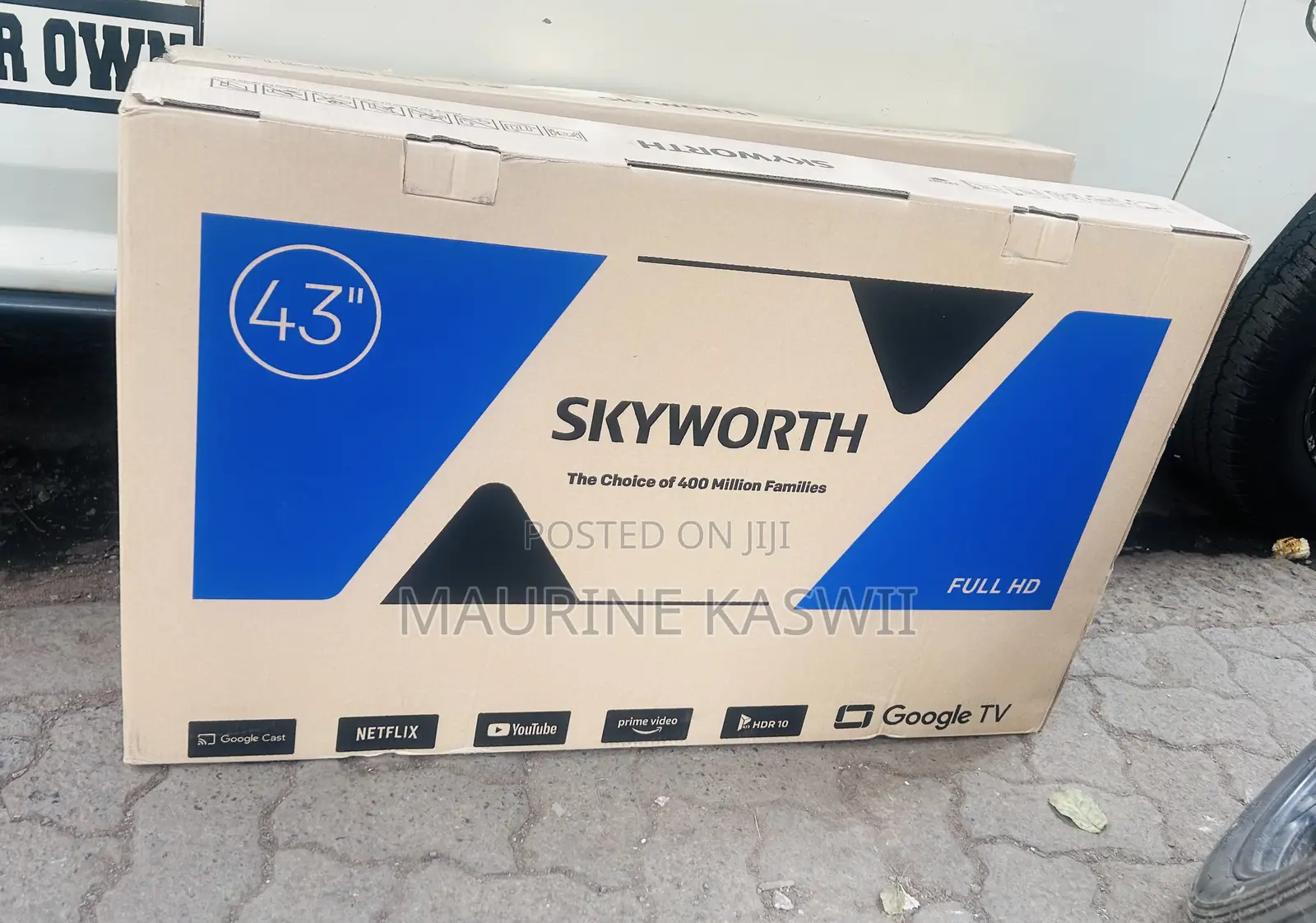 Skyworth 43′′ 43e5500g Google Frameless Tv