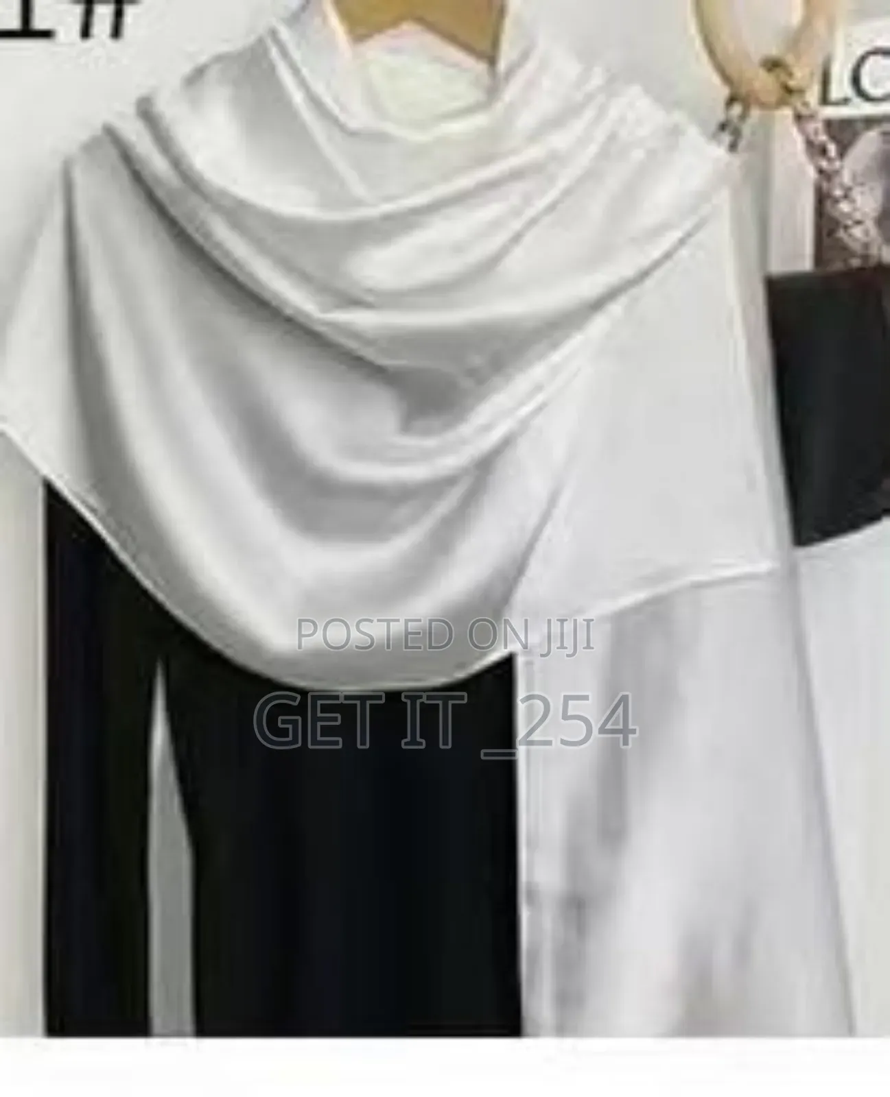 Plain Silk Scarves
