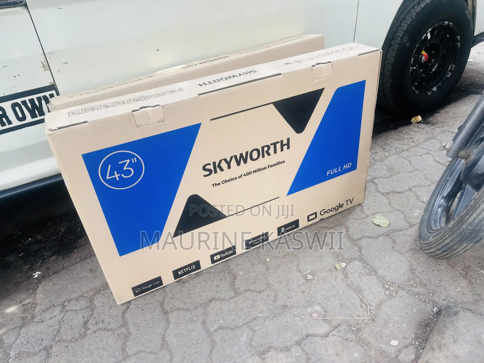 Skyworth 43′′ 43e5500g Google Frameless Tv