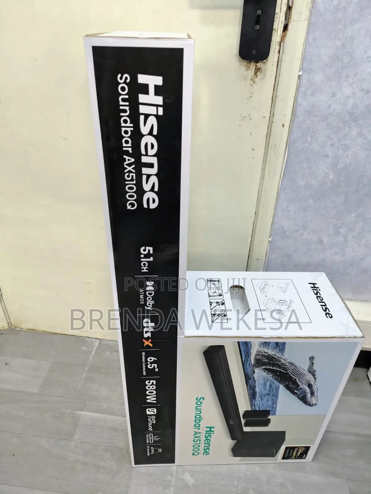 Hisense Ax5100q Soundbar – 5.1 Channel Dolby Atmos Kenya