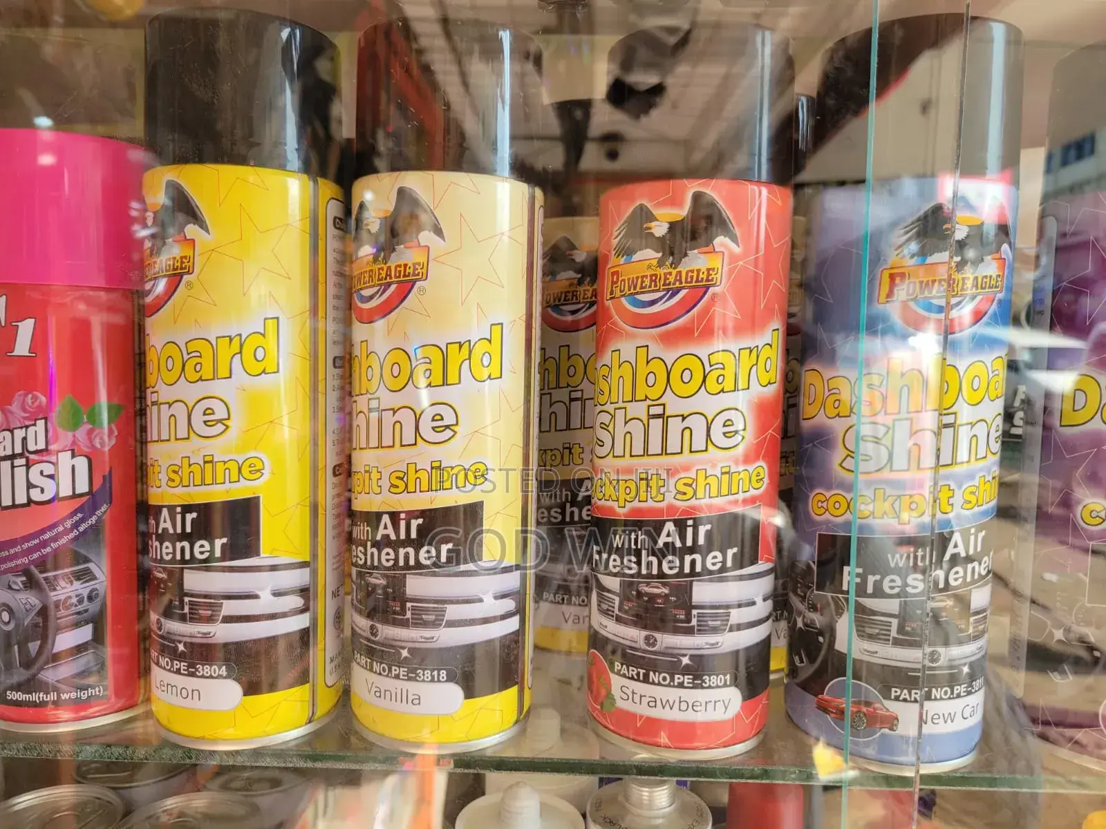 Dashboard Sprays Polish