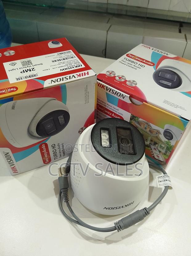 2mp Two Way Audio Fixed Turret Camera - main view