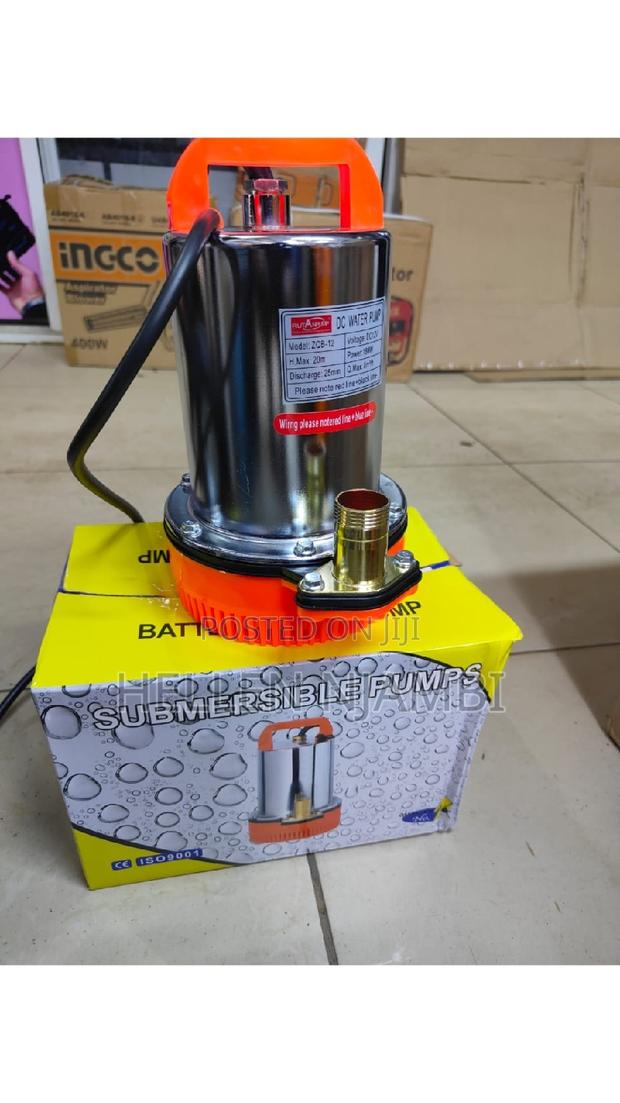 180w Dc Battery Submersible Pump 12v - main view