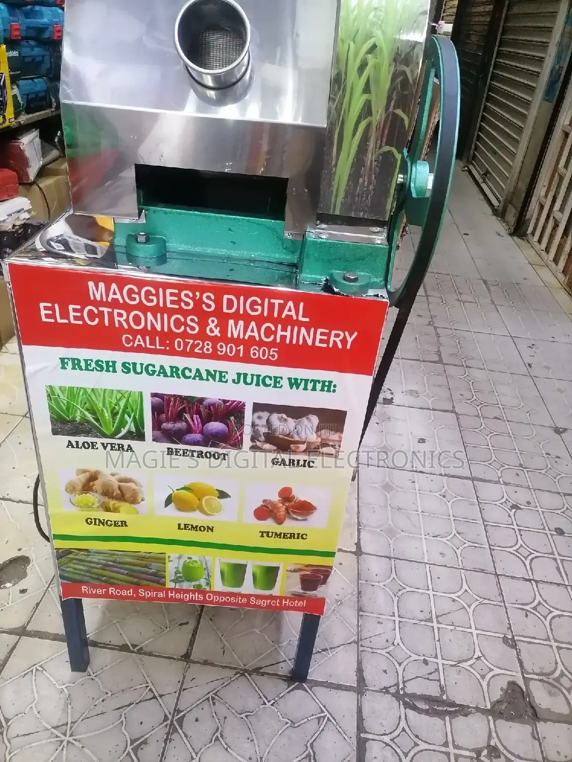 Heavy Duty Commercial Sugarcane Juicer