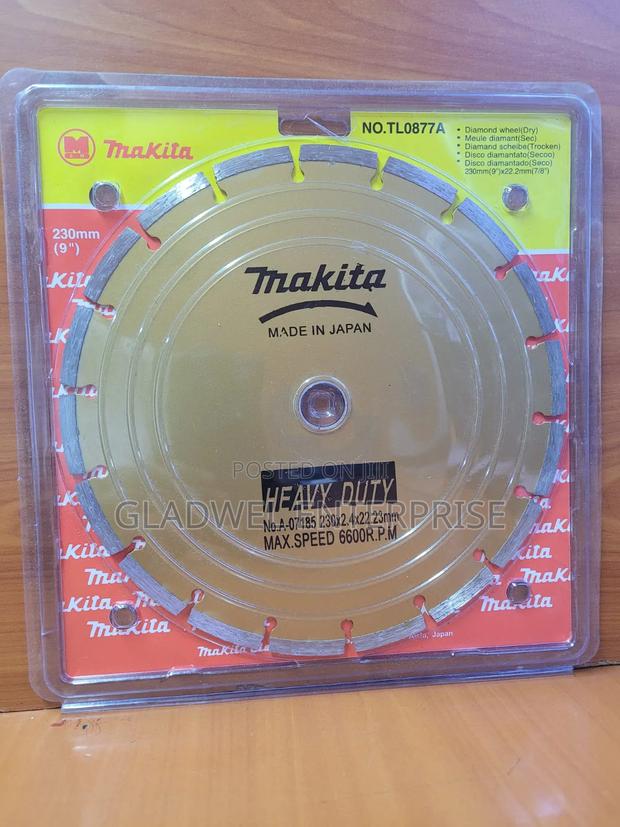 Makita 9inch Diamond Disk/ Grinder Diamond Disk - main view