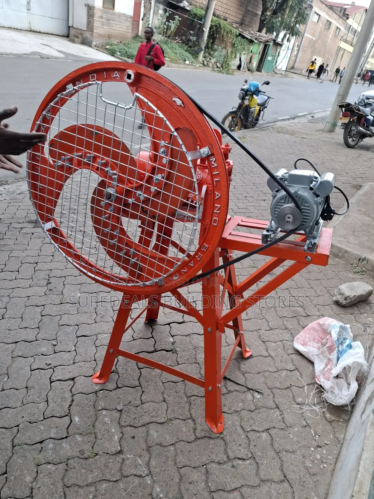 3 Blade Milano Chaff Cutter With Motor