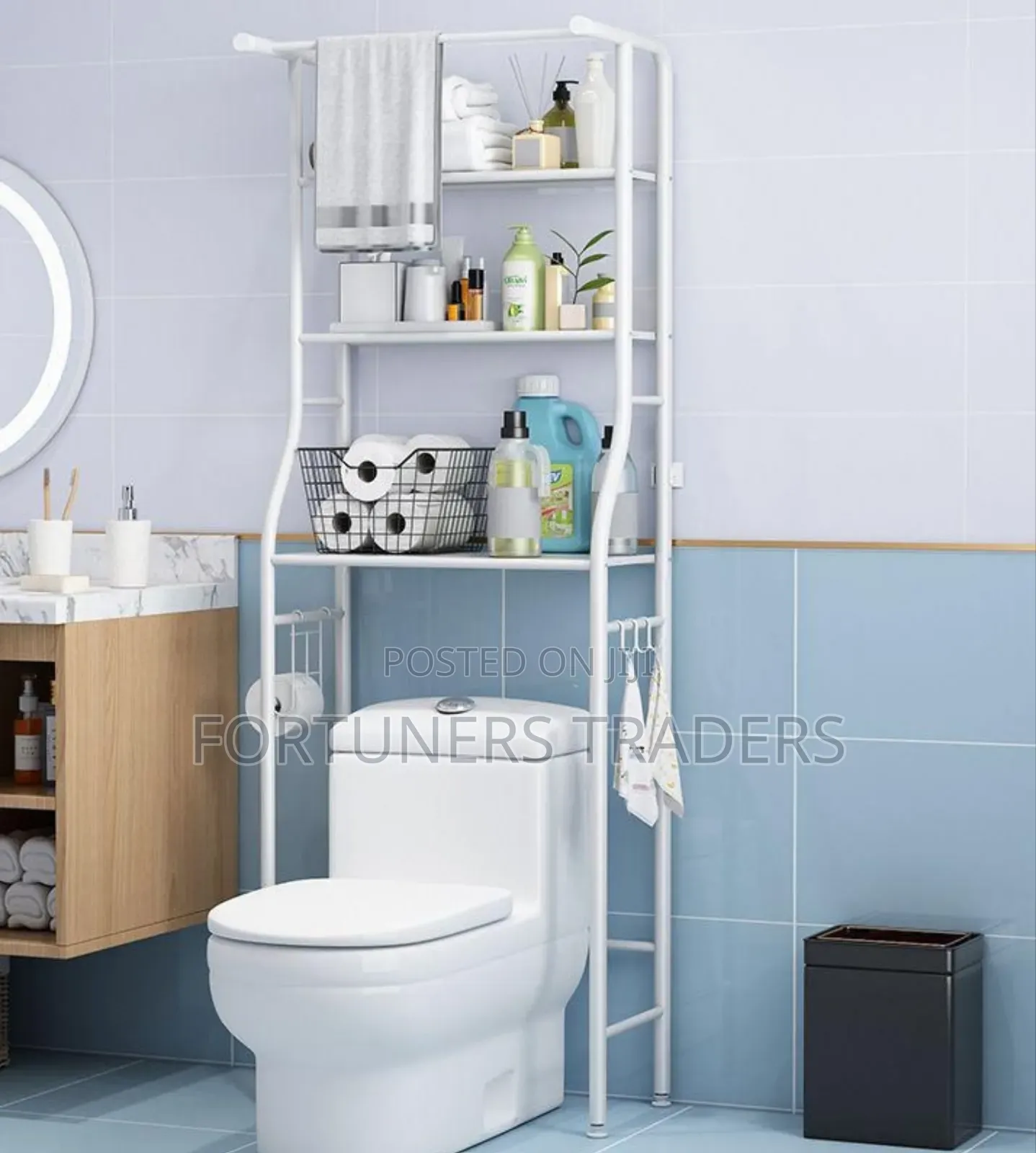 Over the Toilet Rack Organizer Rack