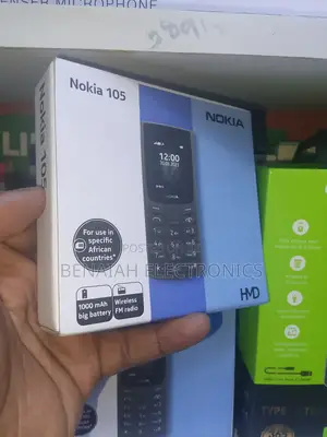 New Nokia 105 Black