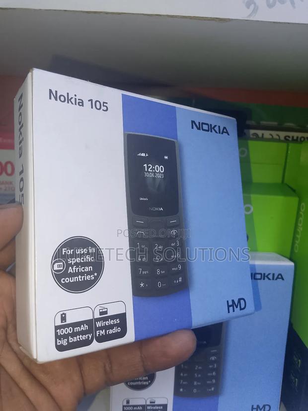 New Nokia 105 Black - thumbnail 3