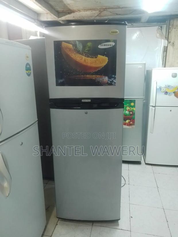 Silver Electro Cool Sumsang Refrigerator Double Door Fridge - thumbnail 4