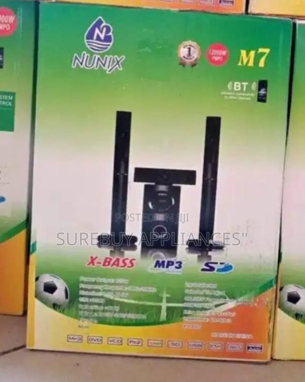 Nunix M7: Compact 3.1ch Mini Home Theatre System, Powerful