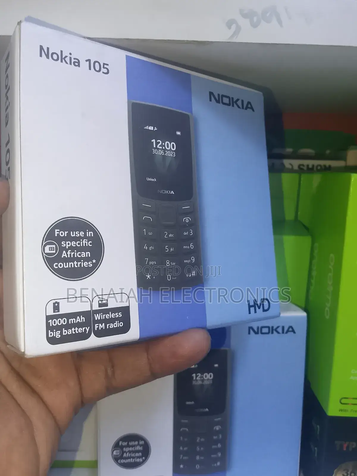 New Nokia 105 Black