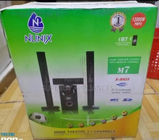 Nunix 3.1 Mini Home Theater System M7 Heavy Music System  - main view