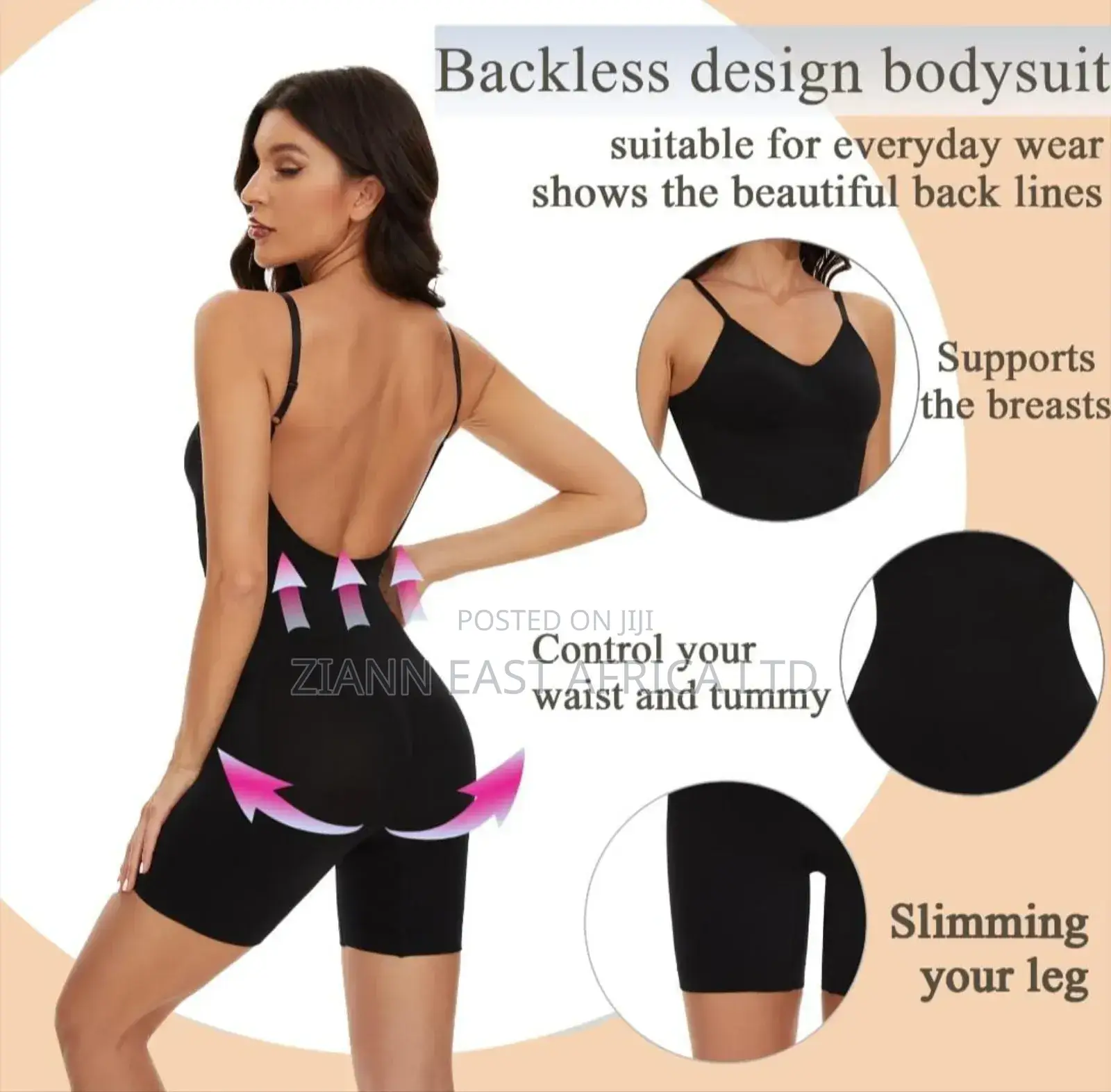 Backless Body Shaper