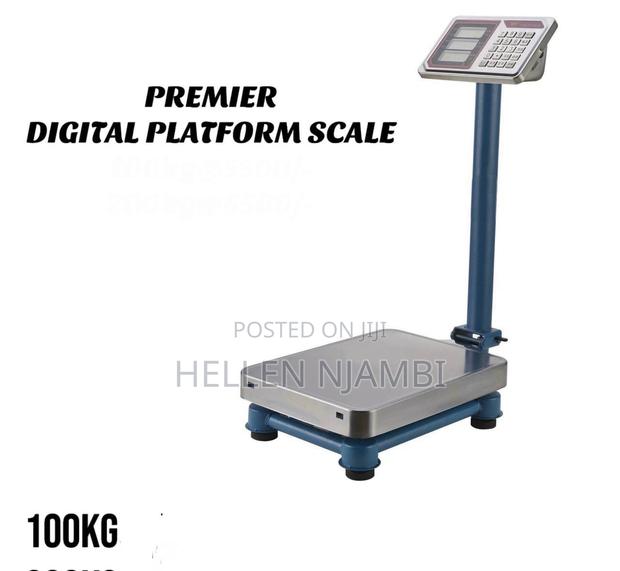 100kgs Digital Platform Scale - main view