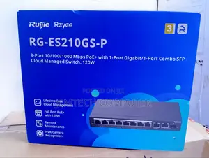 Rg-Es210gs-P, 10-Port Gigabit Smart Cloud Managed Poe Switch
