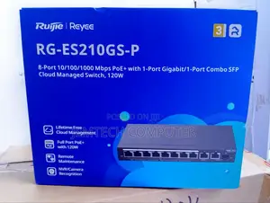 Rg-Es210gs-P, 10-Port Gigabit Smart Cloud Managed Poe Switch