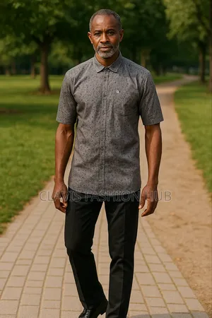 Grey Little Flowers Shirt