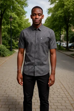 Grey Little Flowers Shirt
