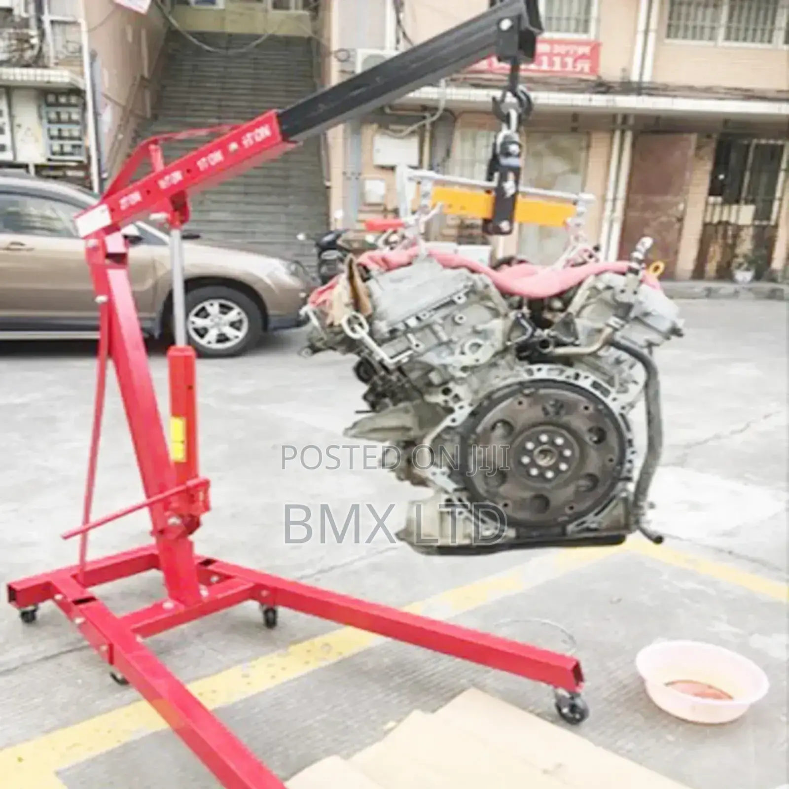 3t Foldable Jack Engine Hydraulic Mini Crane