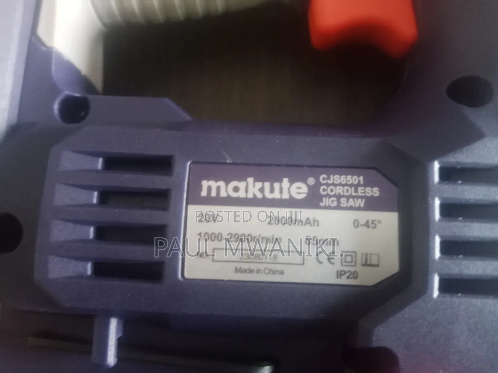 Cordless Jigsaw Cjs6501-2bl