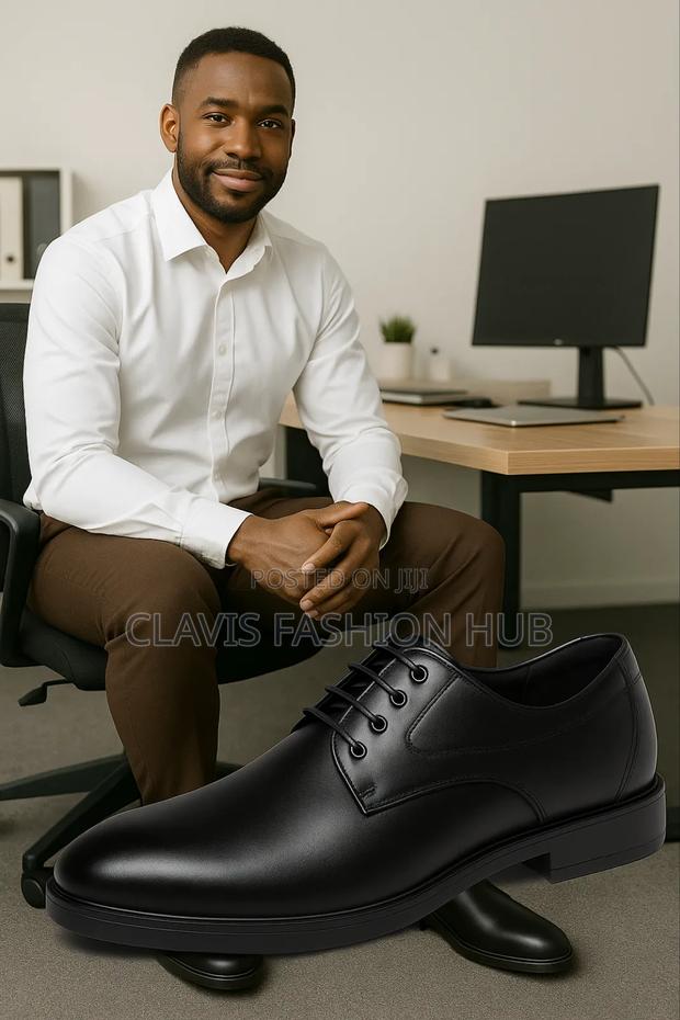 Office Shoes Black WTH Show Laces