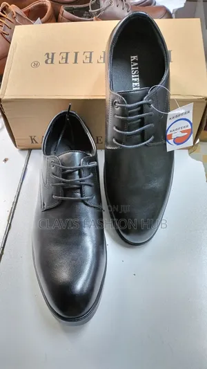 Office Shoes Black WTH Show Laces