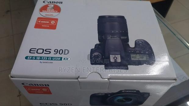 Canon Eos 90d Camera With 18-135mm Lens - main view