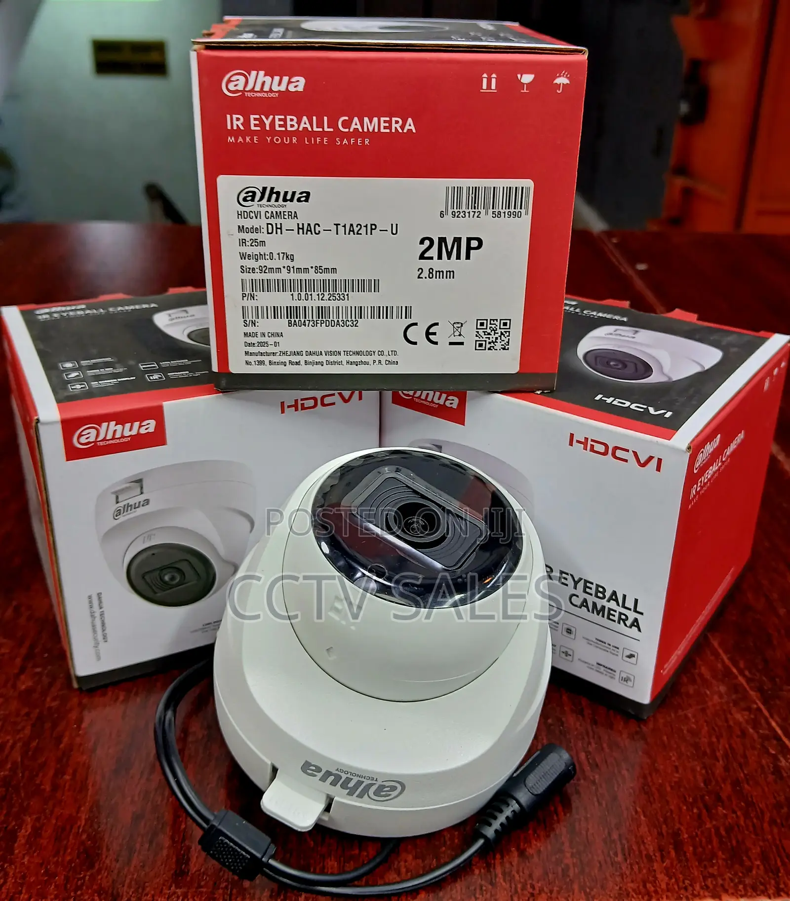 2mp Ir Hdcvi Eyeball Camera