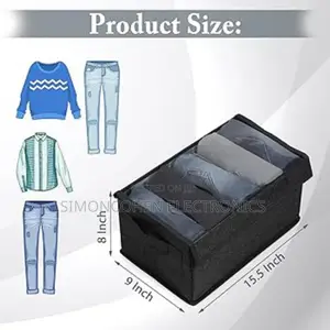 Hard Fabric Collapsible Closet Organizer