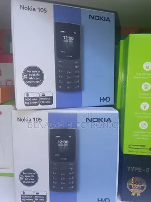 New Nokia 105 Black