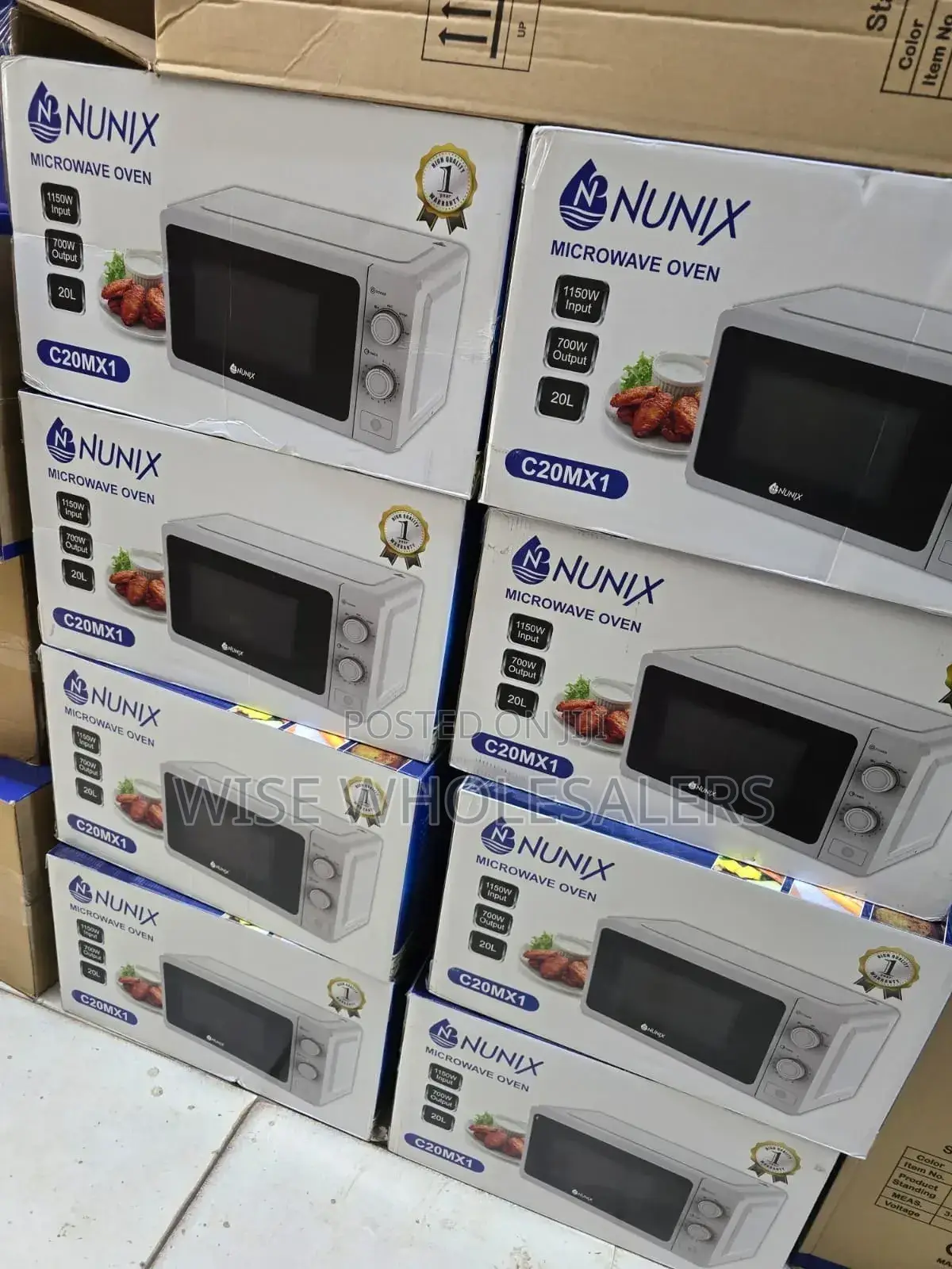 Nunix 20 Litres Manual Setting Microwave Oven