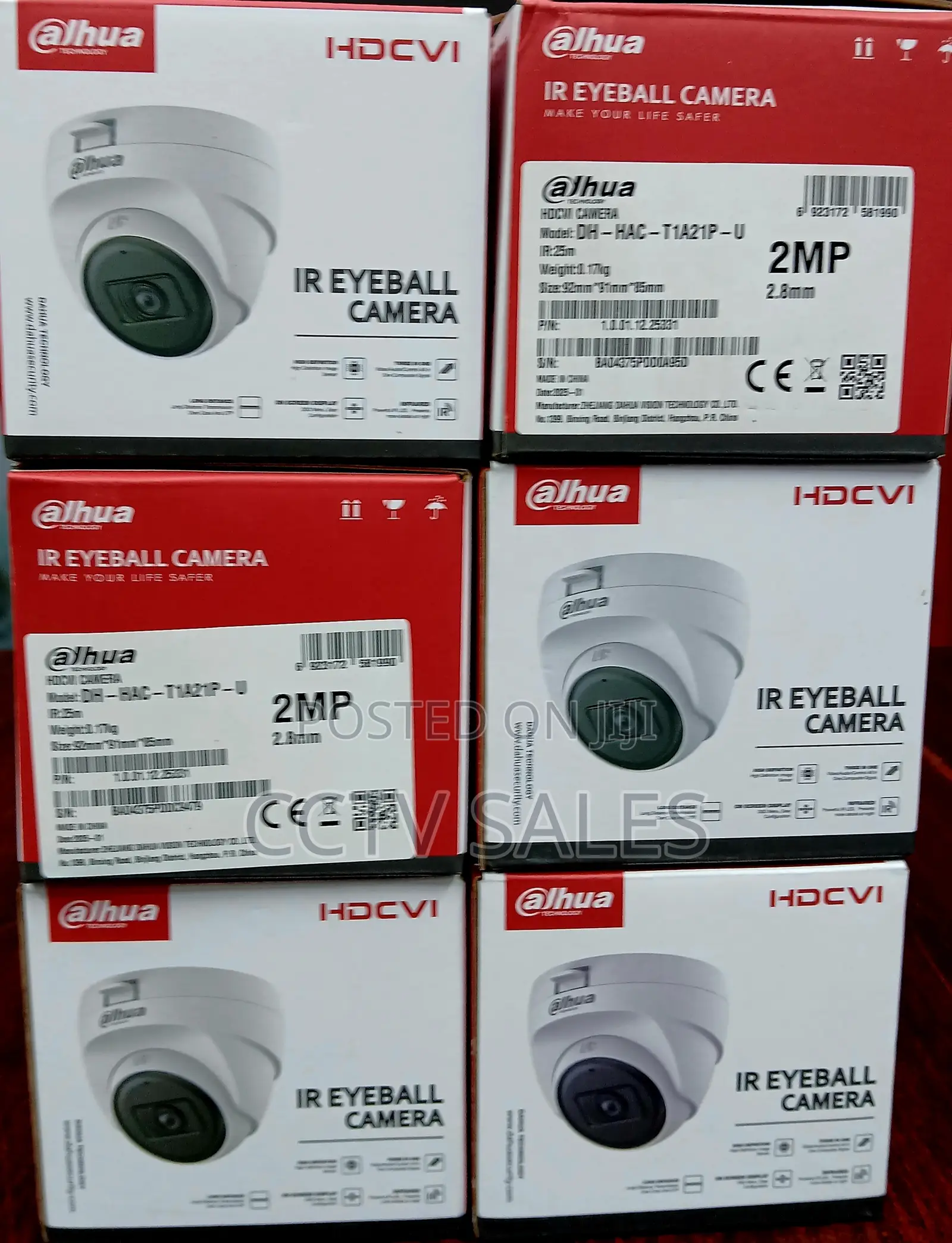 Hdcvi 2mp Ir Eyeball Camera 25m