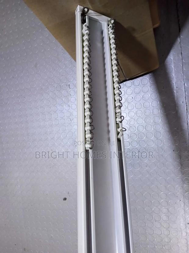 Ceiling Mounting Aluminum Double Curtain Rail