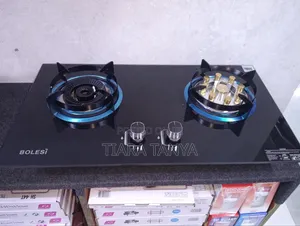 Bolesi Built in 2 Gas Burner Glass Burner