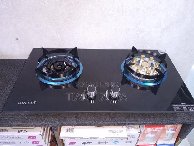Bolesi Built in 2 Gas Burner Glass Burner - thumbnail 3