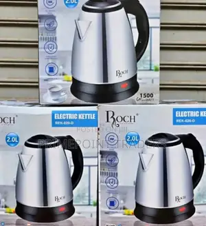 Water Kettle 2.0ltrs (Roch) ; Stainless Steel