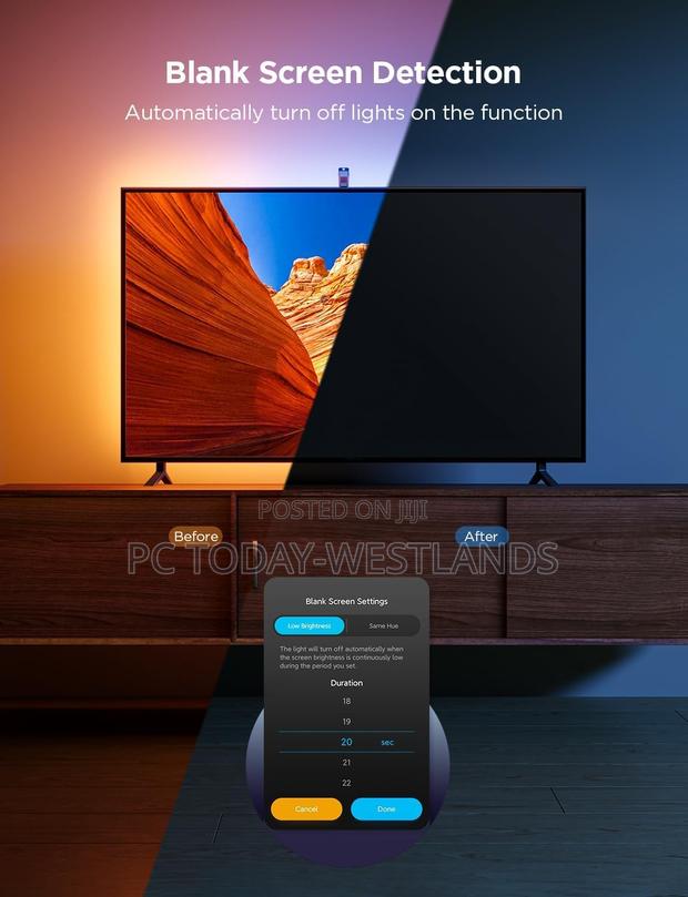 Govee Tv Backlight 3 Lite Sync to 55-65 Inch TVS - thumbnail 4
