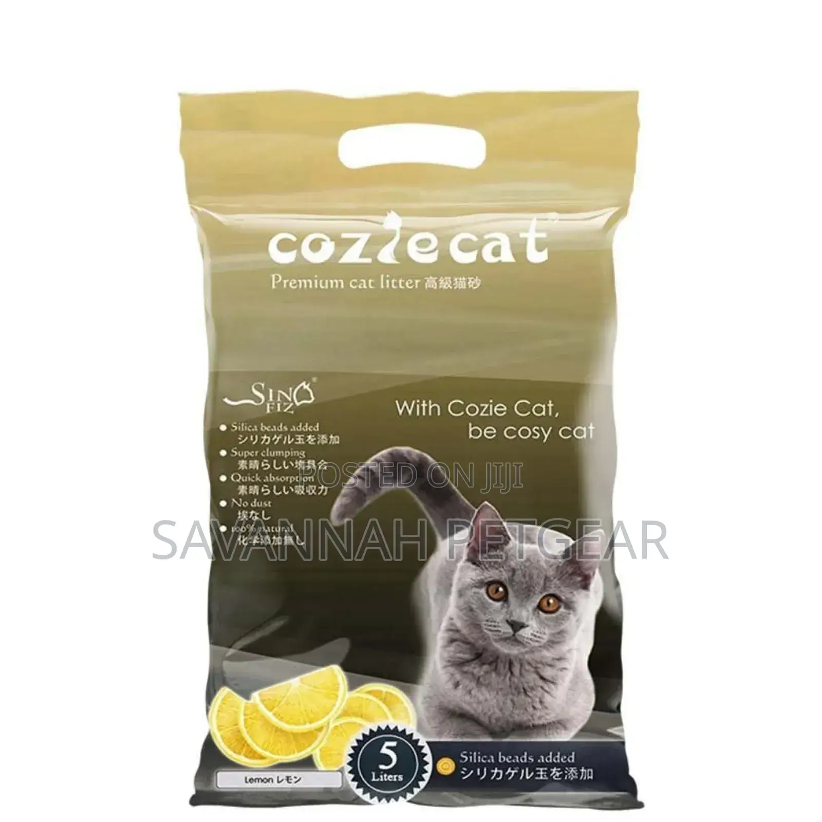5 Litres Cat Litter for Happy Clean Cats