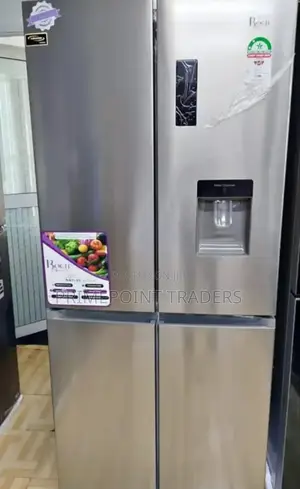 Refregirator Roch 434l, 4 Door With Dispenser - New