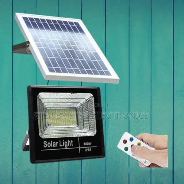 Super Bright 100 Watts Outdoor Security Led Solar Floodlight