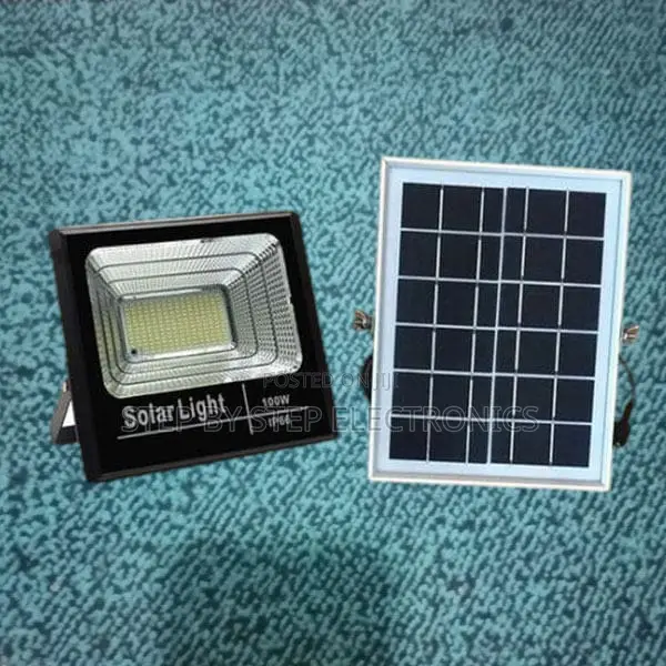 Inbuilt Battery 100w Outdoor Security Led Solar Flood Light
