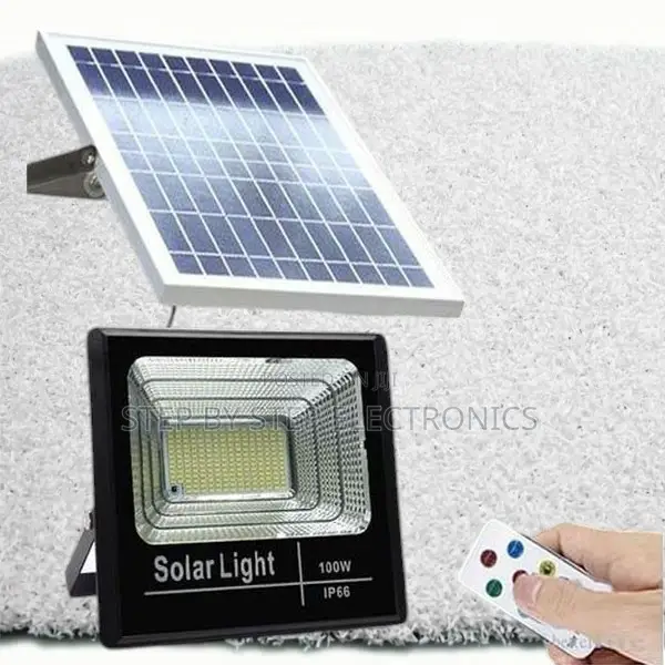 Energy Saving 100w Outdoor Security Led Solar Flood Light