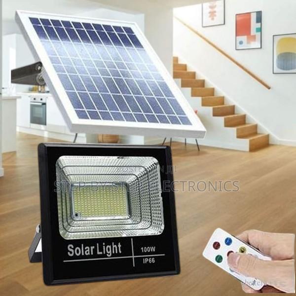 Automatic 100 Watts Outdoor Security Led Solar Flood Light