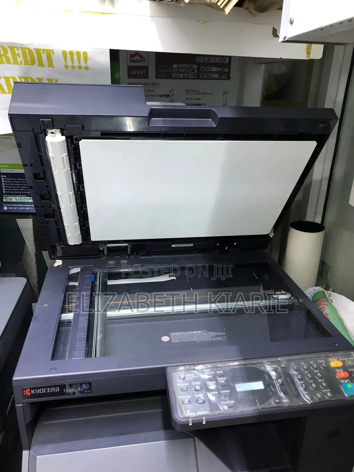 Kyocera Taskalfa 1800 With an Automatic Document Feeder Adf.