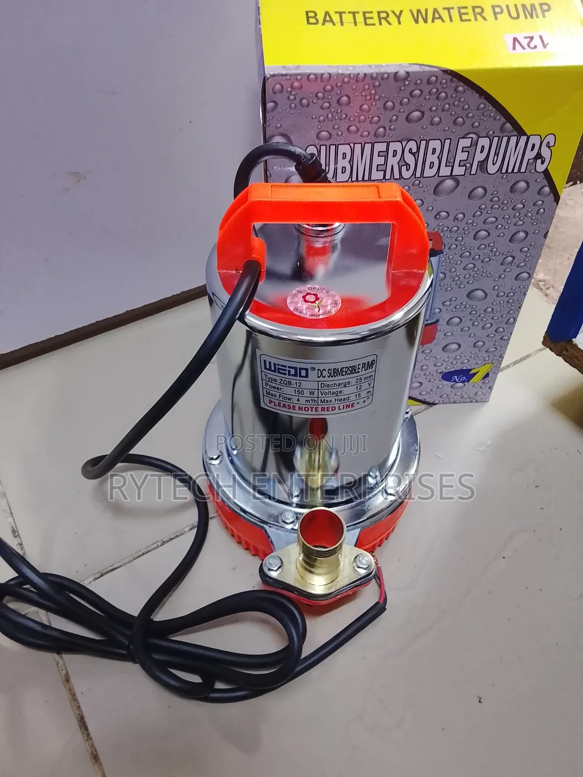 Dc Submersible Water Pump/Solar Pump