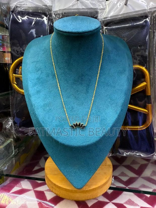 Layered Stainless Steel Necklace - thumbnail 2