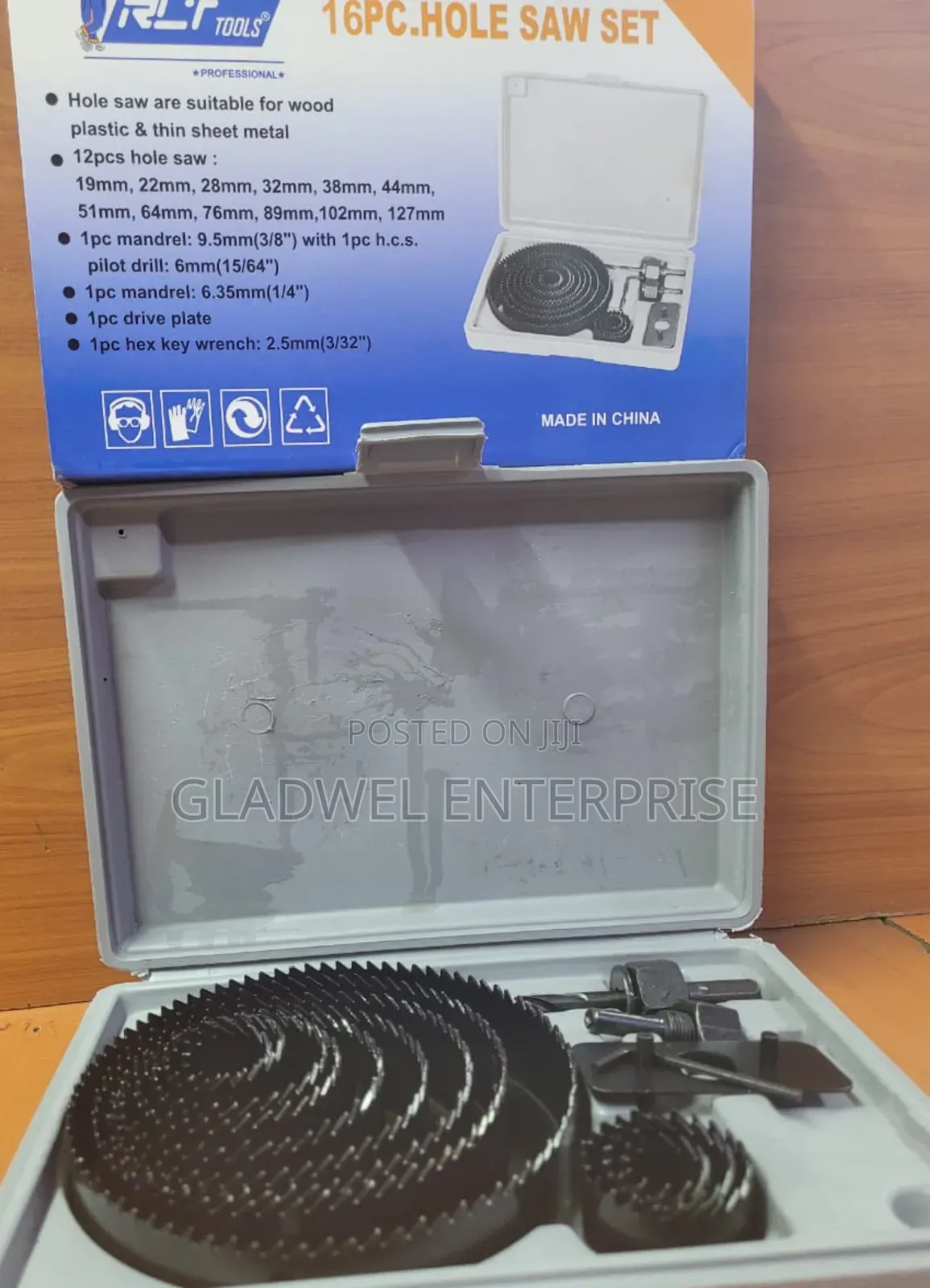 16psc Whole Saw