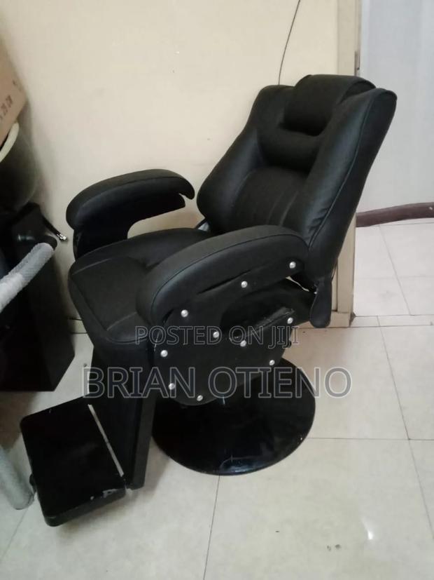 Jumbo Barber Chairs With Both Sides Covered - main view
