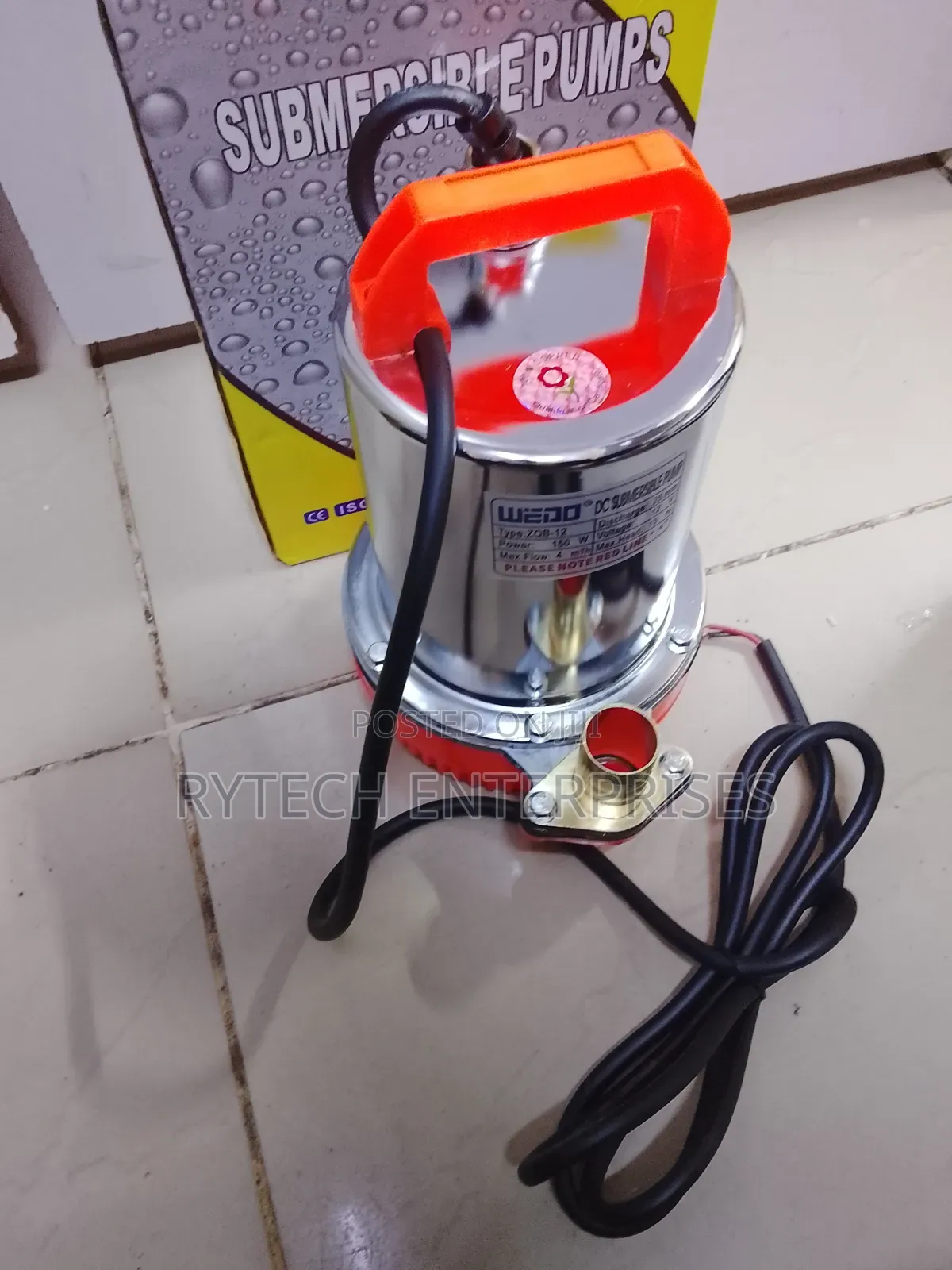 Dc Submersible Water Pump/Solar Pump